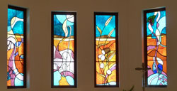 Stained glass windows